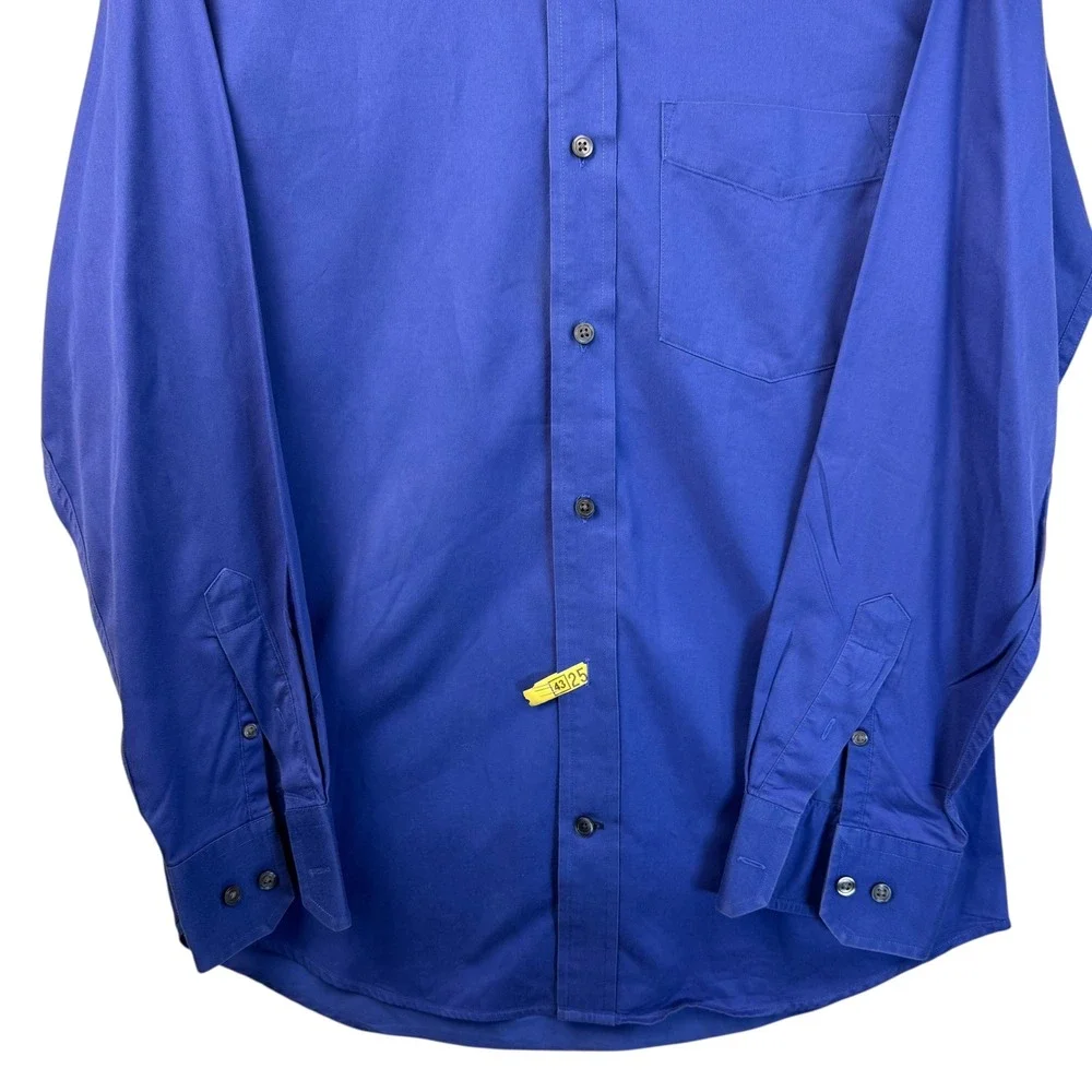 Banana Republic Mens Dress Shirt Small Long Sleeve‎ Button Up Blue Cotton